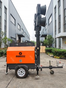 Kubota Atlas copco mobile lighting tower (3)